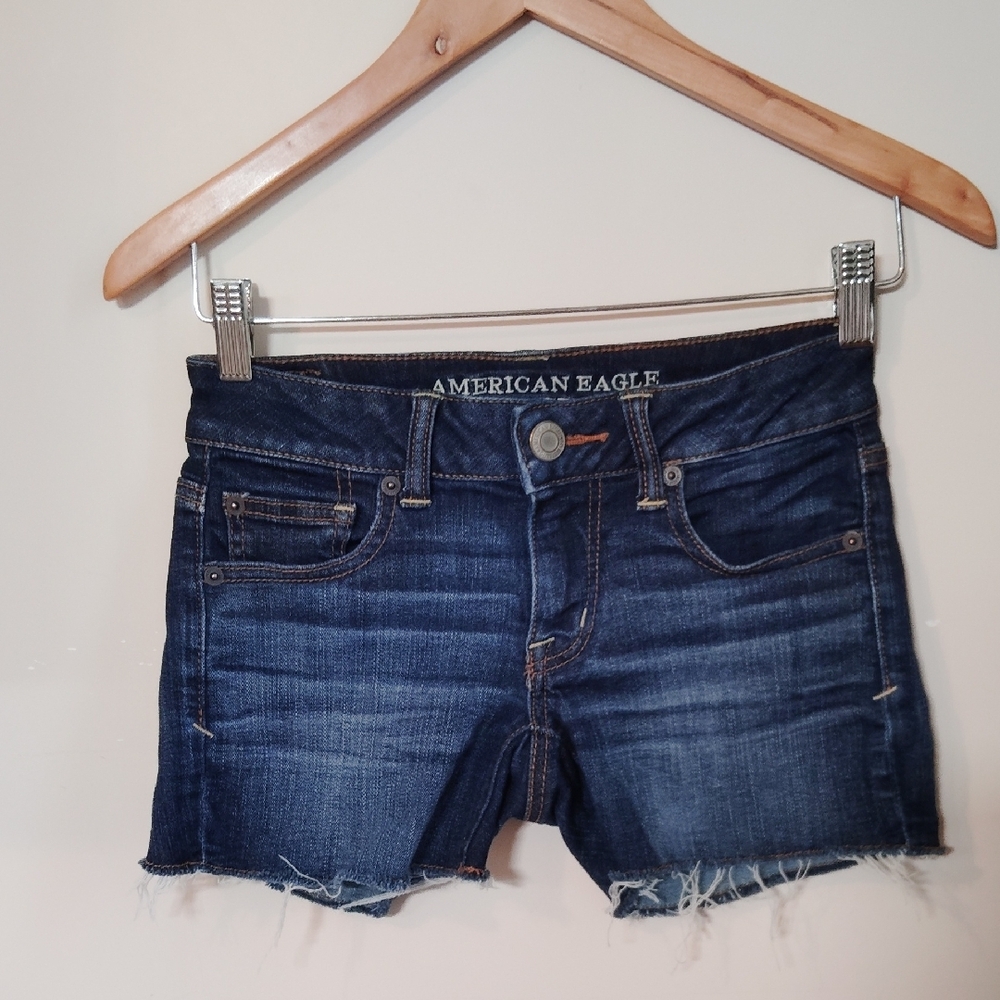 American Eagle Dark Blue Denim Jeans
